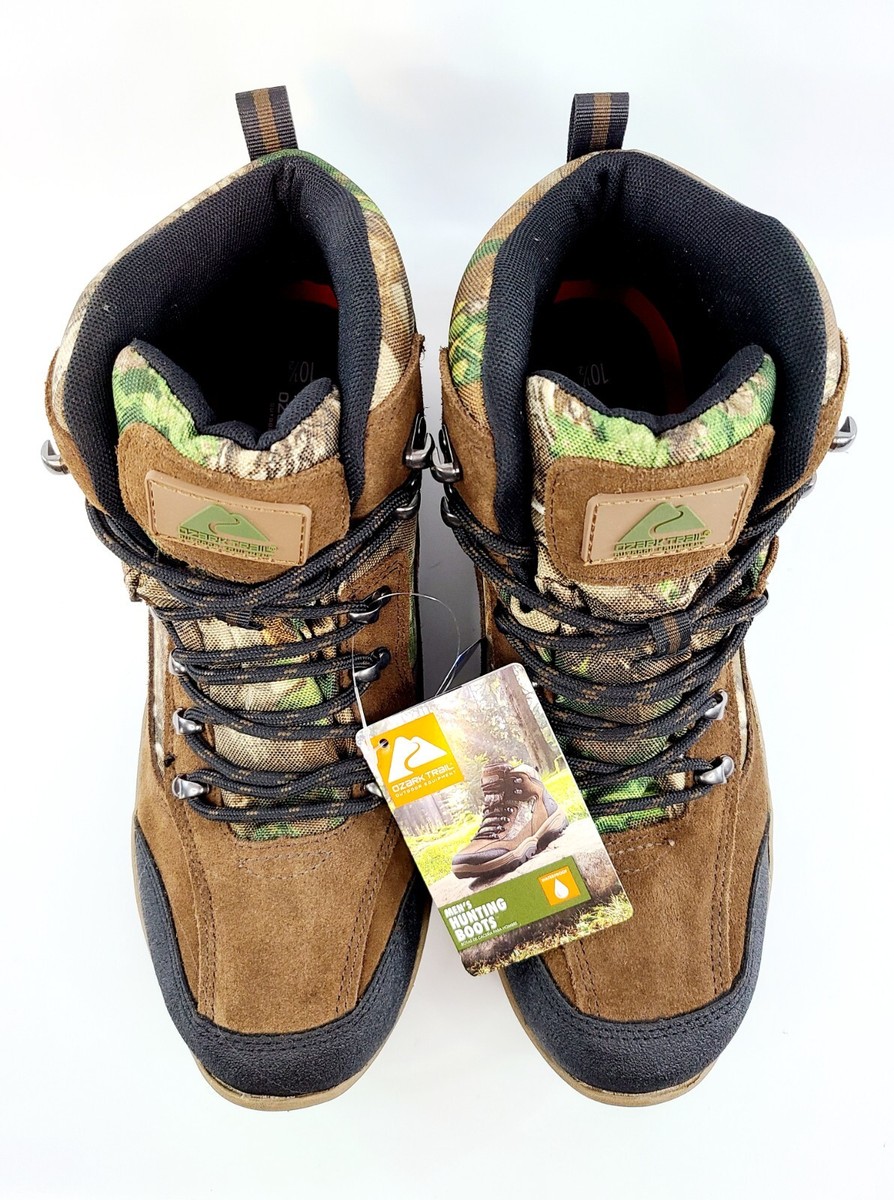 Ozark Trail Men’s Brush Ankle High Waterproof Camo Mid Hiking Boots Ozark Trail Men main image 4