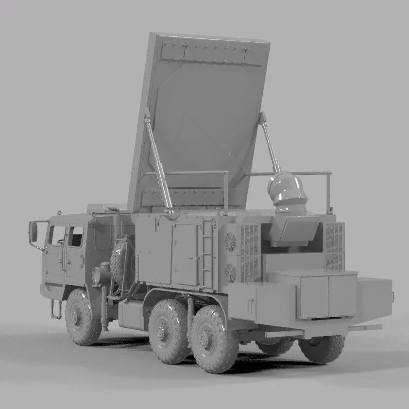 3D Printed 1/72/87/144 Red Flag 9 Air Defense and Guidance Radar Vehicle Kit - Image 3 of 4