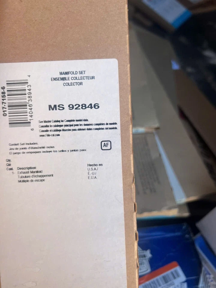 MS92846 Felpro Exhaust Manifold Gaskets Set for Chrysler PT Cruiser Caravan Jeep - Image 2 of 2