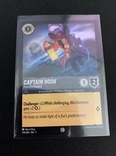 FOIL Captain Hook Forceful Duelist Disney Lorcana NM/M HOLO