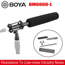 BOYA BY-BM6060L Shotgun Microphone Supercardioid Condenser Mic fr Interview Film