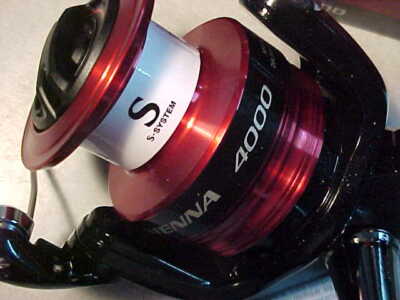 red shimano open face reels NEW MODEL SHIMANO Sienna open face Spinning Reel SN4000 FG CLAM PACK