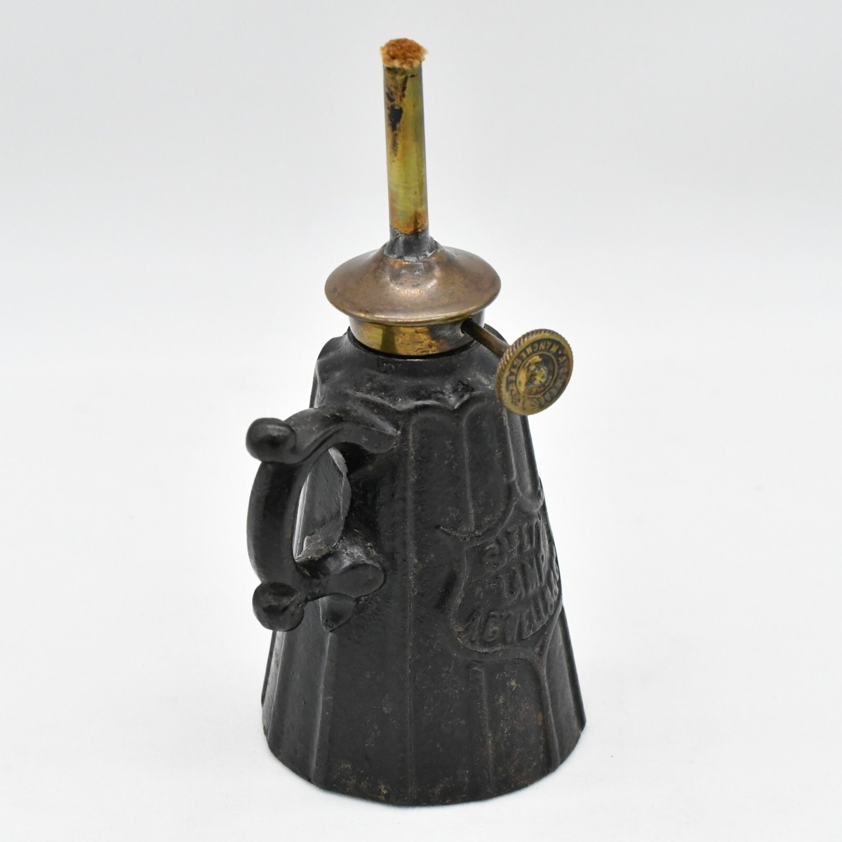 Antique AC Wells & Co Unbreakable Safety Lamp Whale Oil 1800's | eBay