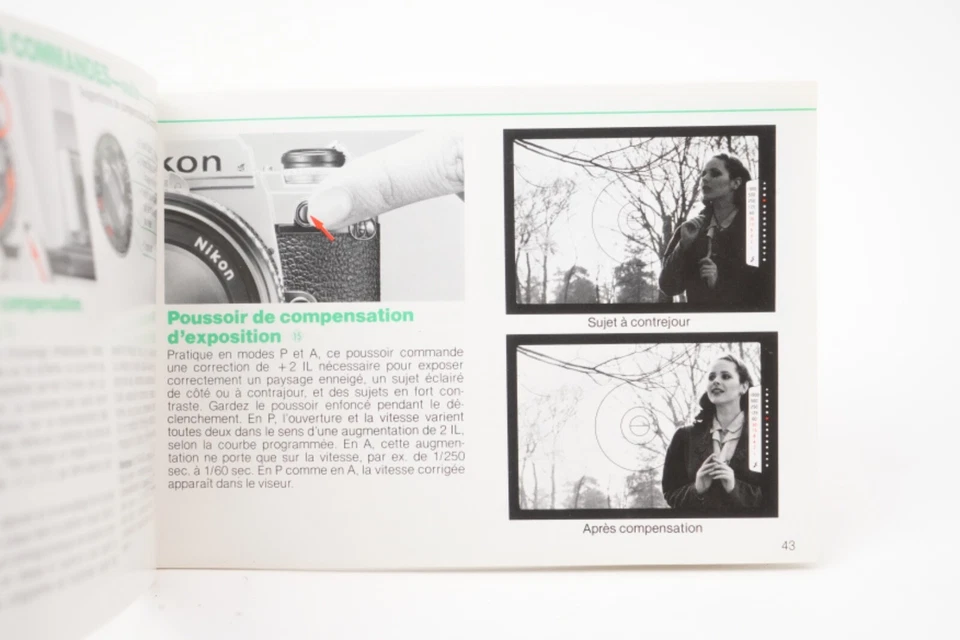 Manual de instrucciones para Nikon FG (en español). - Imagen 4 de 4