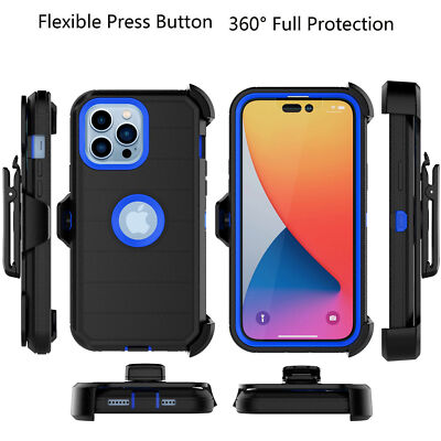 For iPhone 14 13 12 11 Pro Max XR XS MAX Phone Case Fits Otterbox