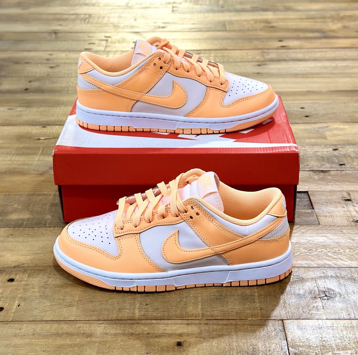 Nike Dunk Low Peach Cream Brand new Womens Size 6/ Mens Size 4.5