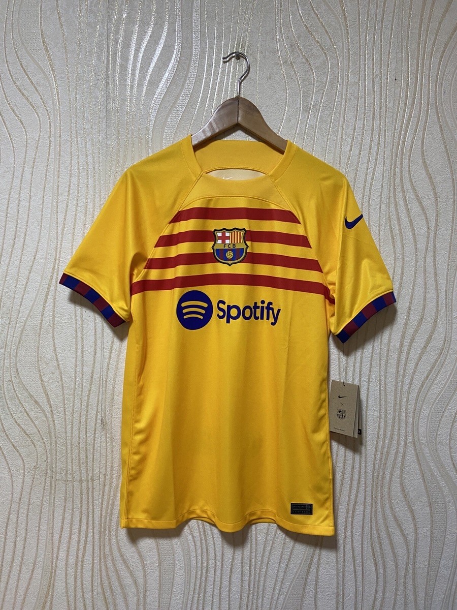 BARCELONA 2022 2023 FOURTH FOOTBALL SHIRT SOCCER JERSEY NIKE