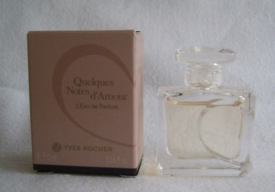 Quelques Notes d Amour Eau de Parfum EdP Yves Rocher 5 ml NEU