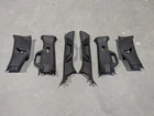 ✅2019-2025 RAM 1500 BLACK A-B-C-PILLAR MOLDING TRIM PANEL SET 5TH GENERATION OEM