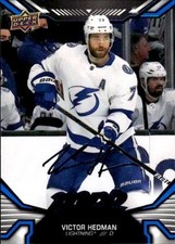 2022-23 Upper Deck MVP #112 Victor Hedman Blue Script