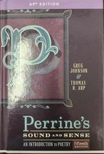 Perrine's Sound and Sense An - Hardcover, by Greg Johnson; Thomas - Very Good