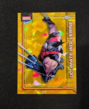 2026 Topps Chrome Marvel Sapphire Edition 184 Ultimate Wolverine Gold /50