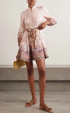 Zimmermann Mini Dress ALCHEMY BUTTON Size 2 $ 1050