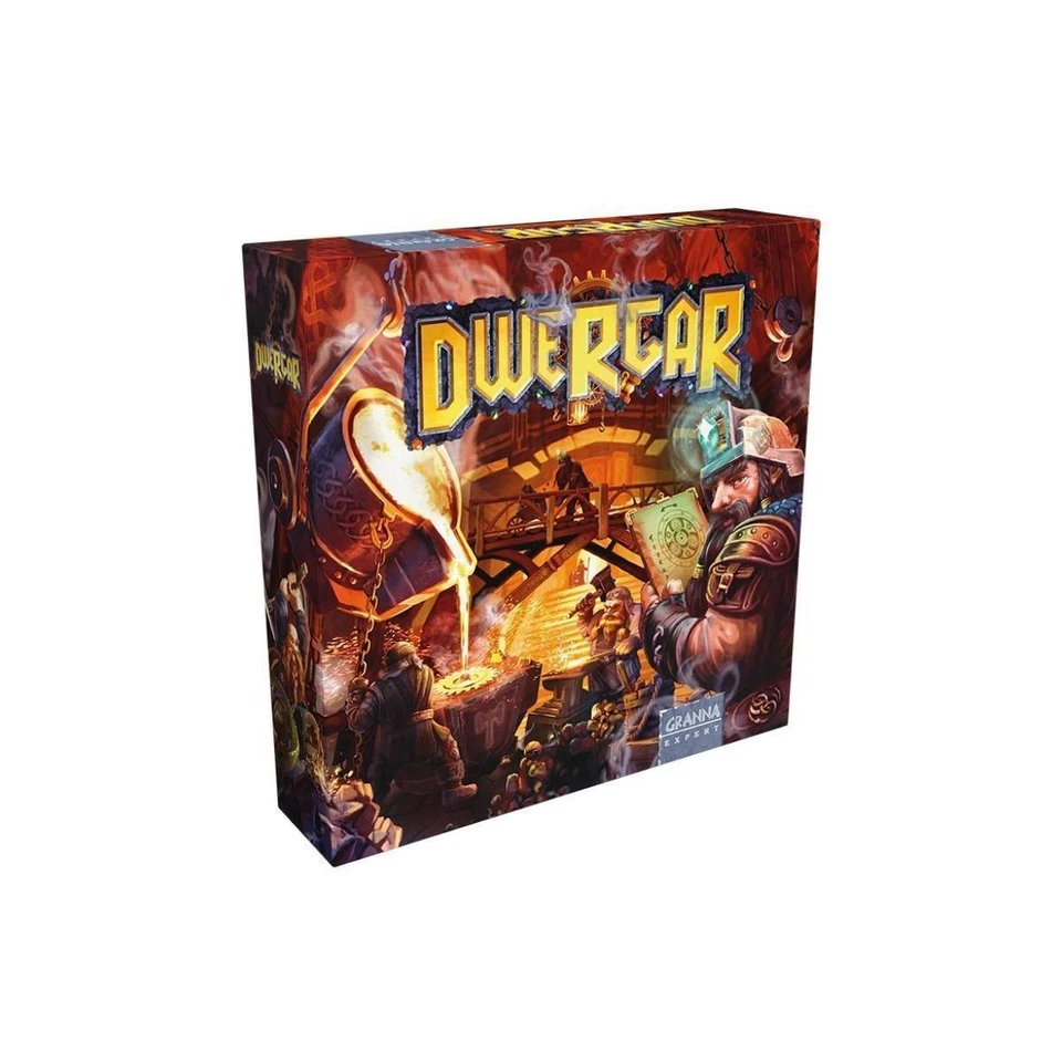 GRAD0001 - Zwergar - Brettspiel, 2-4 Spieler, ab 12 Jahren (DE-Ausgabe) - Bild 1 von 1