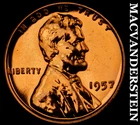 1957 Lincoln Wheat Cent- Choice Gem Proof Luster No Reserve #J1580