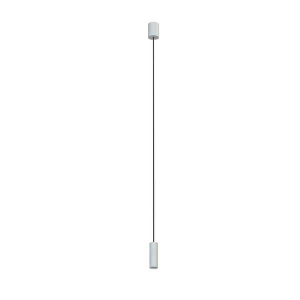 Pendelleuchte HäNgelampe Metall B: 4 Cm Verstellbar Hellgrau FüR R35 GU10-image