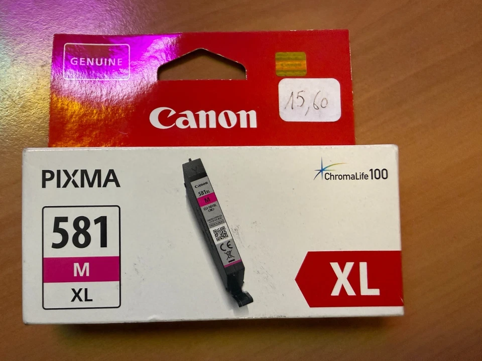 Canon CLI-581XL Magenta – Cartouche d’encre originale – 2050C001 - Photo 1/1