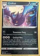 Crobat #105 Prices | Pokemon Silver Tempest | Pokemon Cards Crobat #105 Prices | Pokemon Silver Tempest | Pokemon Cards
