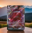 NEW Pokémon Gengar VMAX Ultra Rare Holo Single Strike Full Art 157/264