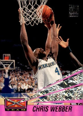1993-94 Stadium Club #21 Chris Webber Beam Team Members Only - Image 1 of 2