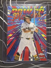 2025 Topps Chrome Update Series - Power Players Nick Kurtz #PP-30 (RC)