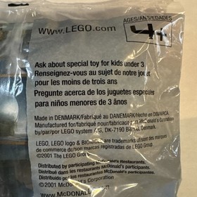 2001 McDonald&rsquo;s LEGO Bionicle Kongu 5 New Fast Shipping 