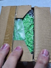 1/2 LB Green Crinkle Cut Shredded Filler Paper for Gift Baskets Boxes  Wrapping