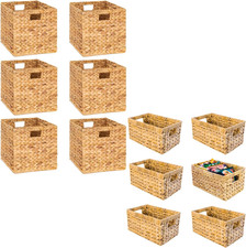 Versatile Storage Combo: 6 Cubes & 6 Medium Baskets for Organized Living