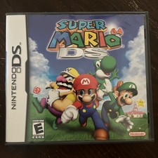 Super Mario 64 DS Nintendo DS, 2004 CASE AND MANUALS ONLY NO GAME