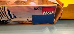 Lego Pirates 6274 Caribbean Clipper Original Box Only. blue skirts 80s 90s vintage 
