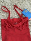 FeelinGirl Red One-Piece Firm Compression Bodysuit Shapewear M Nylon Blend — photo 3