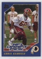 2000 Topps NFL Draft Pick Chris Samuels #363 7v7