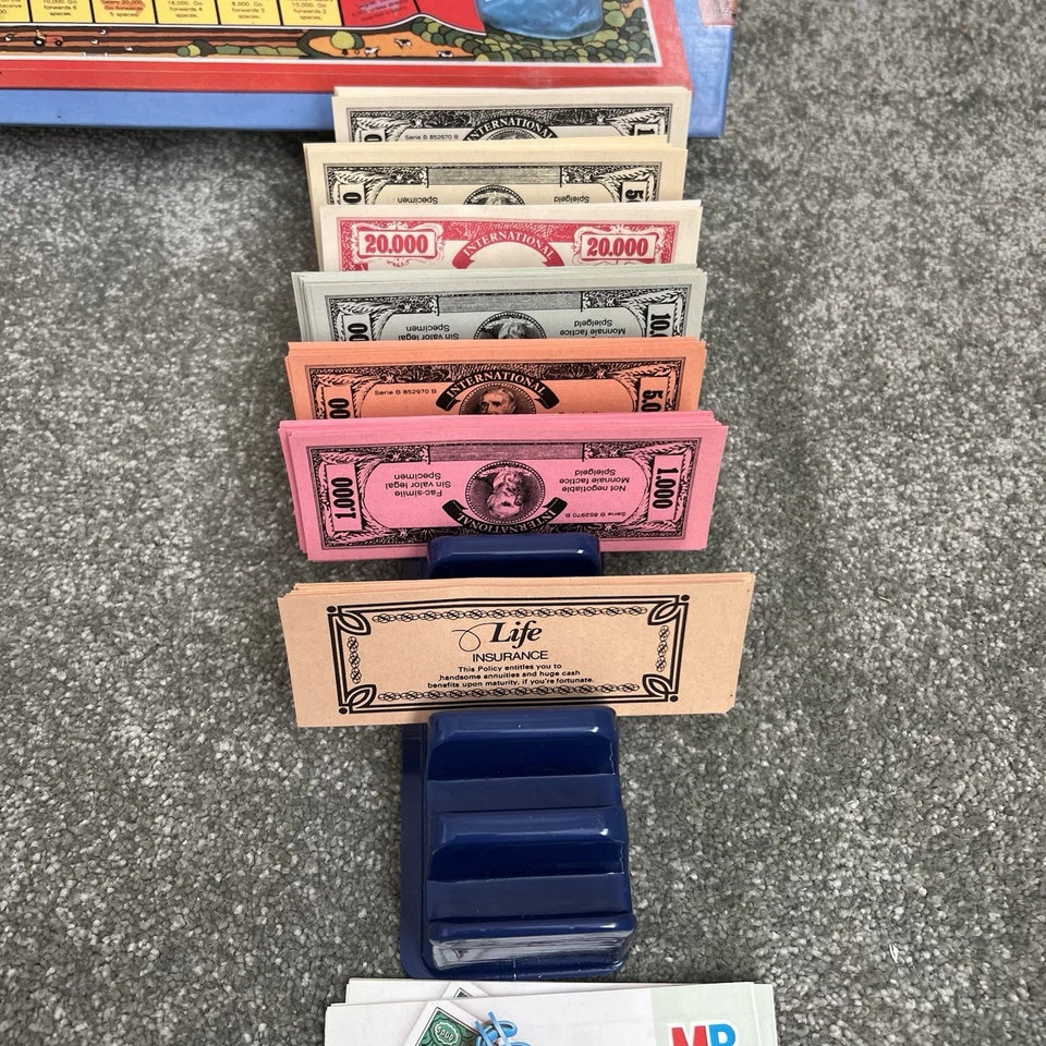 Vintage Boxed MB Game Of Life Board Game Original Complete 1980s - Image 3 of 4