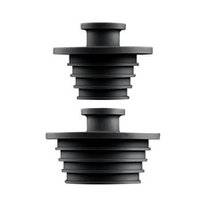 Silicone Bathroom Sink Stopper 2 Pack Bathtub Drain Plug Shower Seal Stopper