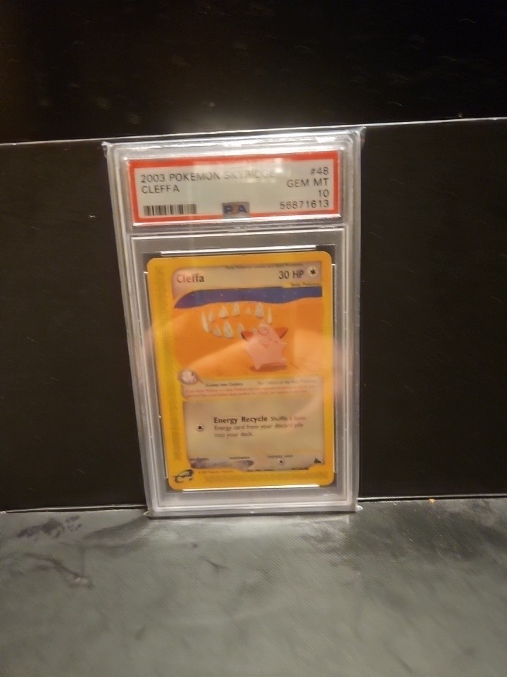 2003 Pokemon Skyridge #48 Cleffa Psa 10