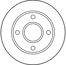 Disque de frein Mazda 121