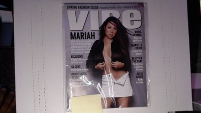 Vintage Vibe Magazine Mariah Carey March 2003 - Spring Fashion Issue
