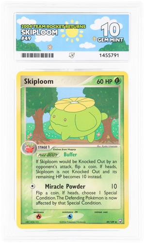 Skiploom graded ACE 10 for sale on eBay