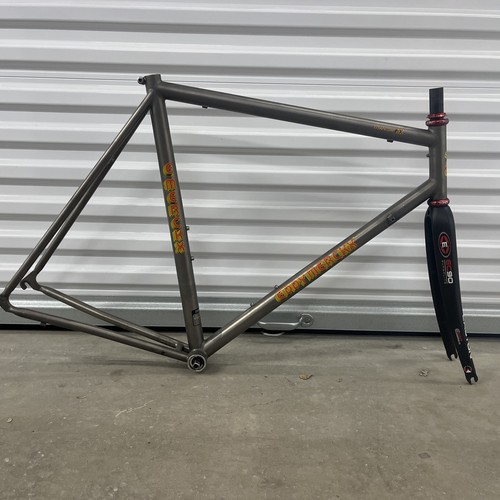 Eddy Merckx Titanium AC Road Frame Easton EC90 Fork Chris King 1 ...