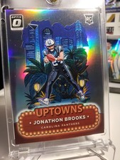 JONATHAN BROOKS UPTOWN 2024 Panini Donruss Optic – #13 – Rookie Panthers RC NFL