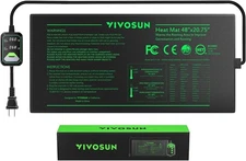 VIVOSUN 48"x20.75" Seedling Heat Mat with Built-in Temperature Controller