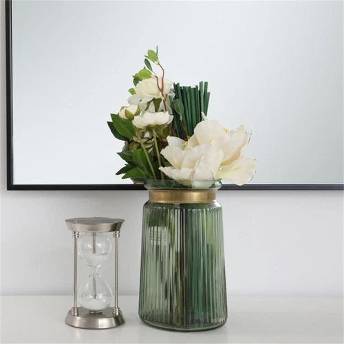 Elegant Decor Eternity 60" x 24" Contemporary Metal Frame Mirror in Black - Picture 10 of 12