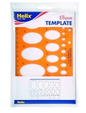 Helix Ellipse Stencil Template H82010 - Ellipse Shape Drawing Tool