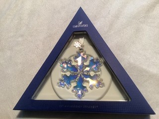 Swarovski 💎Weihnachtsstern 2016 Christmas Ornament 25 Jahr Jubiläum 5258537 Neu