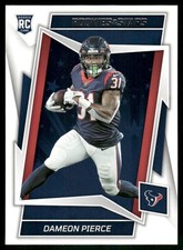 2022 Panini Rookies & Stars #124 Dameon Pierce Rookie Houston Texans