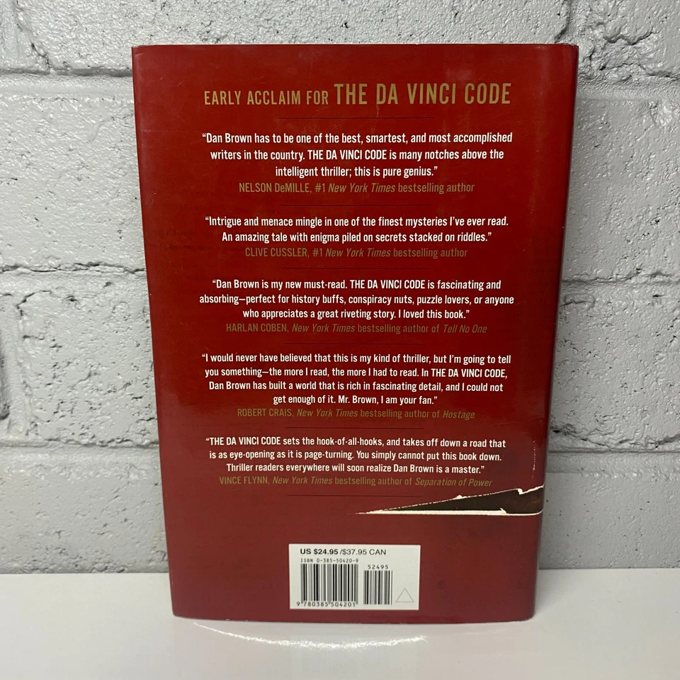 The Da Vinci Code by Dan Brown (Hardcover Book) Mystery, Thriller, Adventure - image 2 of 4