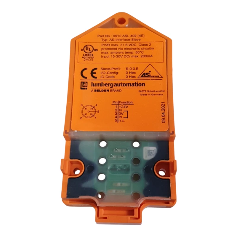 LUMBERG 0910 ASL 402 Modul Eingang Ausgang - Image 4 of 4