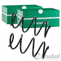 2X Borsehung Fahrwerksfeder Federn Vorne Passend FüR Skoda Octavia Superb VW GOL