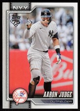 2026 Topps Series 1 Celebration Aaron Judge #1 New York Yankees