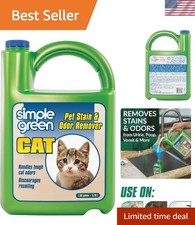 Effective 1 Gallon Cat Urine Odor Removal Solution Non-Toxic Enzymes
